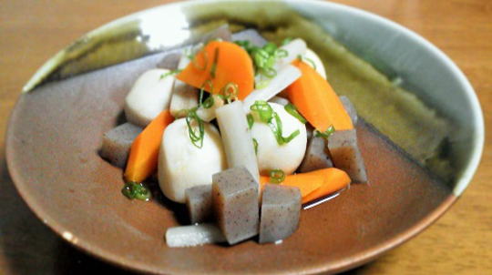 里芋とごぼうの甘辛煮