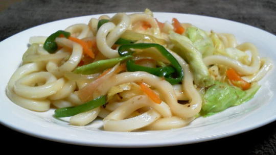味噌焼きうどん