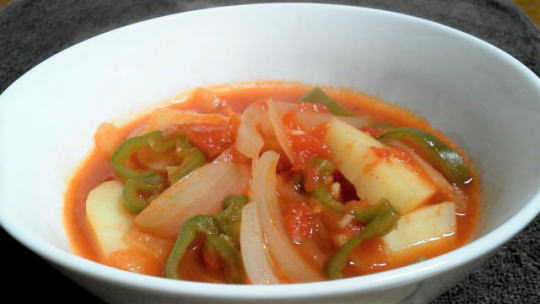 じゃがいものトマト煮