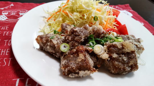 こんにゃくの唐揚げ作ったよ😋
