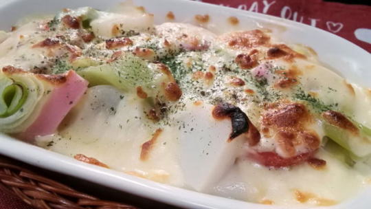 お雑煮のチーズ焼き