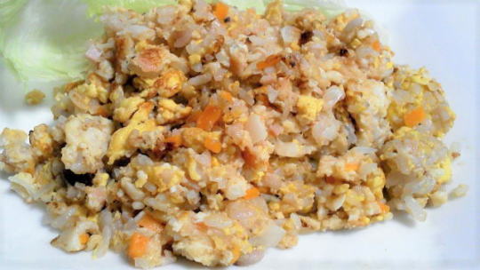 豆腐のチャーハン