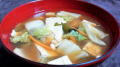 白菜と豆腐の味噌汁