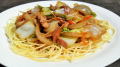 すき焼風味！白菜とツナのパスタ